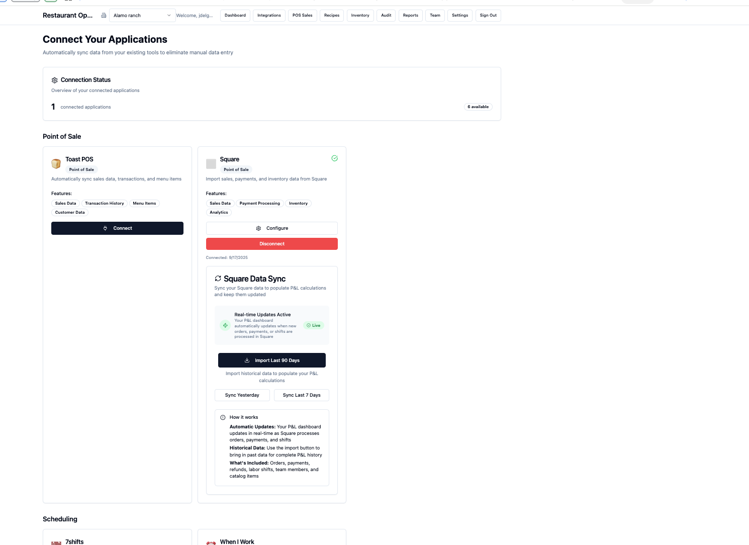 Integrations