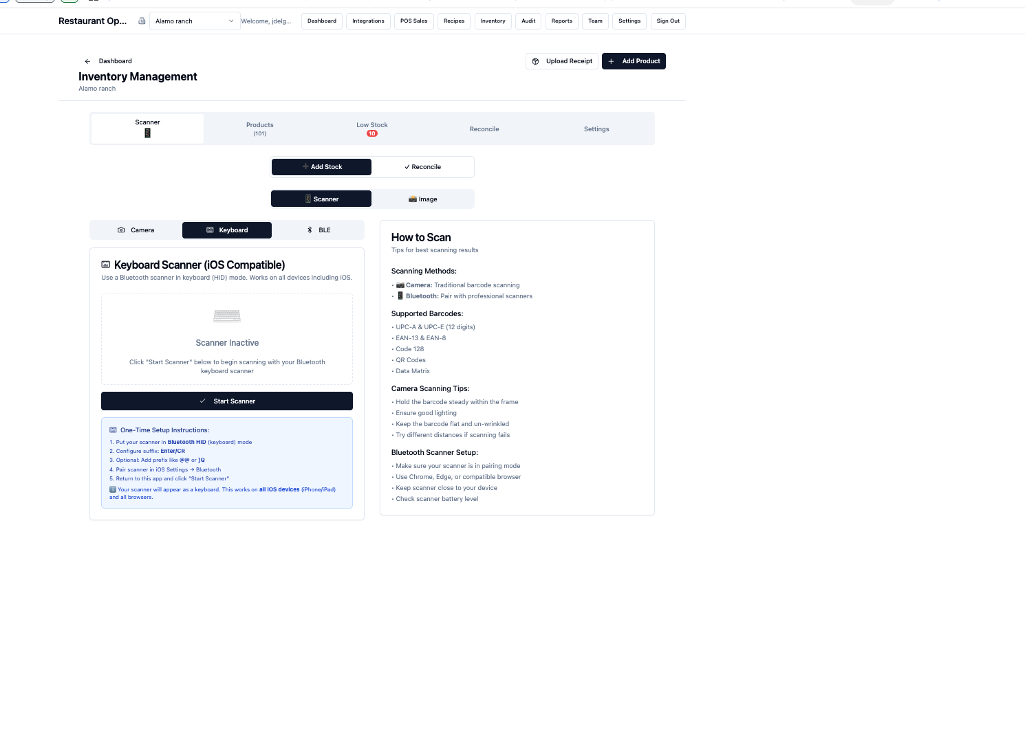 Inventory Scanner